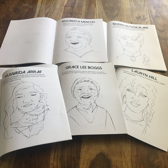 Load image into Gallery viewer, Color HerStory: Women of the World Coloring Book
