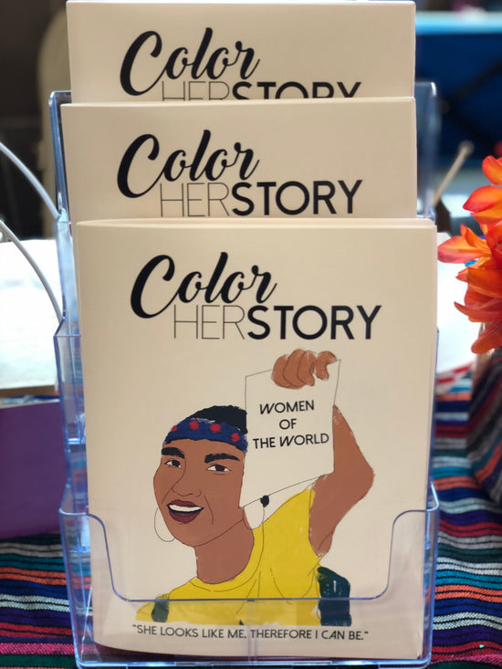 Load image into Gallery viewer, Color HerStory: Women of the World Coloring Book

